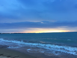 Sea and beach landscape
