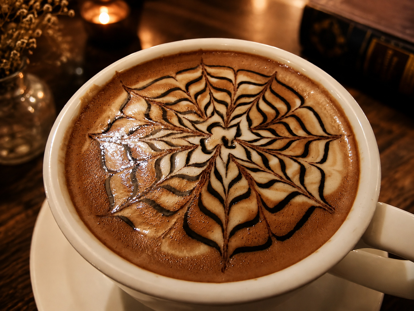 Coffee on a peaceful night