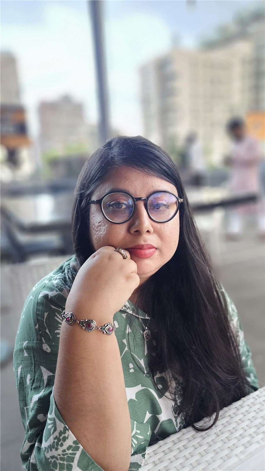 Portrait of Sarah during the afternoon outing